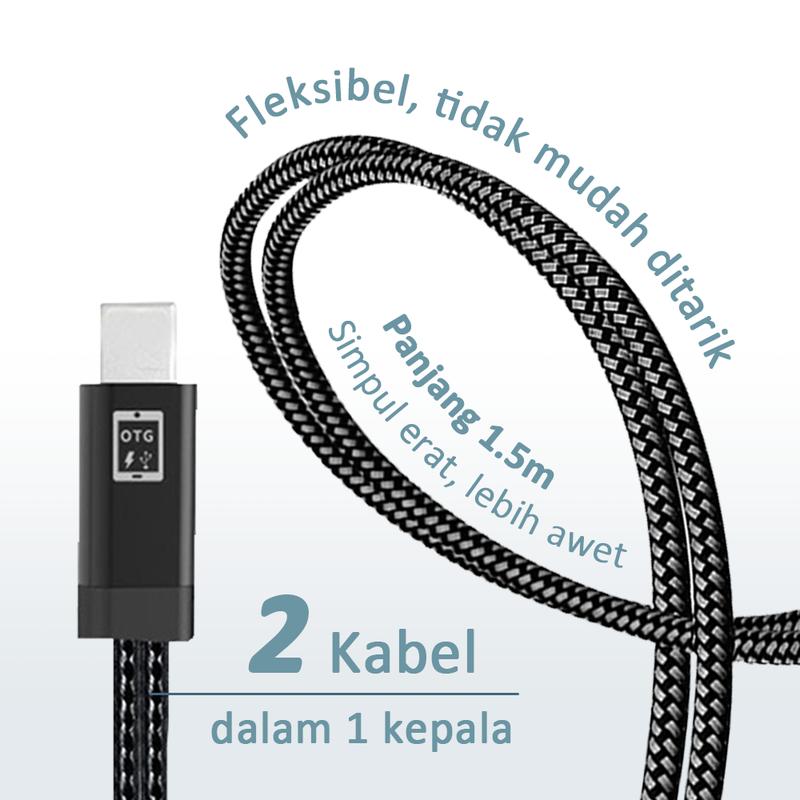 Product Introduction of Bonkyo Kabel adaptor otg kartu suara langsung cocok untuk kabel adaptor ponsel Apple Android typec 3.5mm Aluminium Panjang Pengisi 18