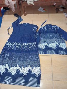 Product Review of 2. Baju Batik Couple Kemeja Gamis Poli katun Fashion Pasangan POLI KATUN Seragam Batik Sequins Muslim Wanita Sarimbit Keluarga Kondangan Dress Pesta Lebaran Motif from m**k N**l 0