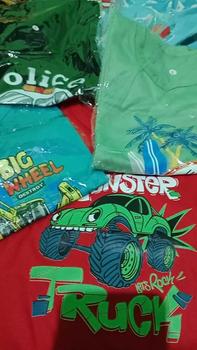 Product Review of Paket 4pcs Kaos Anak Laki laki Motif Mobil Pakaian Fashion from m**a 1