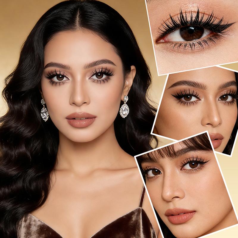 HOHOISYOU Sunflower Series Bulu Mata Palsu Tanpa Lem Kemasan Besar dengan Isi yang Banyak 120 Potong - Nyaman & Mudah Digunakan untuk Sehari-hari Pesta & Makeup Liburan - 3D Volume Technology & Bahan Fleksibel - Eyelash, Set HOHOISYOU Sunflower Series Bulu Mata Palsu Tanpa Lem Kemasan Besar dengan Isi yang Banyak 120 Potong - Nyaman & Mudah Digunakan untuk Sehari-hari Pesta & Makeup Liburan - 3D Volume Technology & Bahan Fleksibel - Eyelash, Set