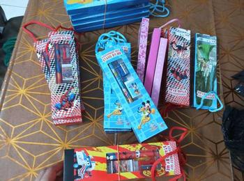 Product Review of 5pcs Set Pencil Stationery Gift Goodies Set Pencil Set pensil Kartun Writing from ** T**b 0