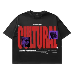 Boxy Crop Fit Oversized Cotton 20s Clote DELUTION AL