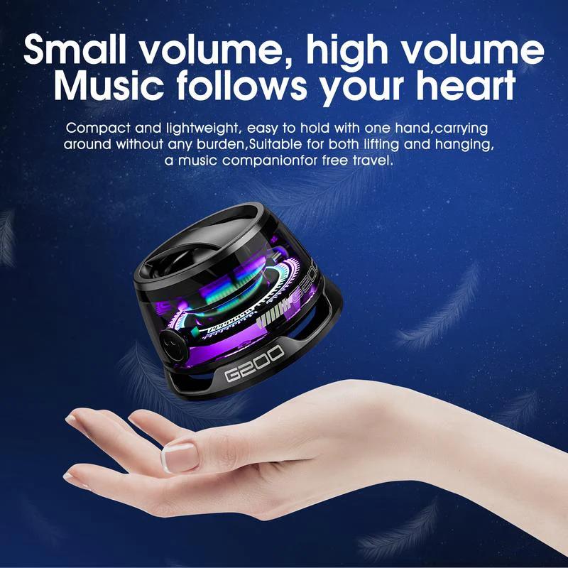 Product Introduction of 2-in-1 wireless TWS mini speaker, with RGB light effect, can be used as a mobile phone stand, magnetic wireless speaker, suitable for smartphones and tablets 29