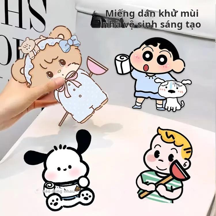 Miếng Dán Khử Mùi Cho Phòng Tắm TẮM & WC | HIỆU QUẢ 30 NGÀY| KHÔNG KHOAN - DÁN TỰ ĐỘNG | THIẾT KẾ ĐỘNG VẬT DỄ THƯƠNG | CHỐNG ẨM/BONG TRÓC 2
