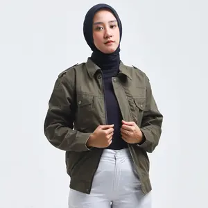 Nookly - Jaket Hijab Wanita Workwear Chester Atasan Wanita