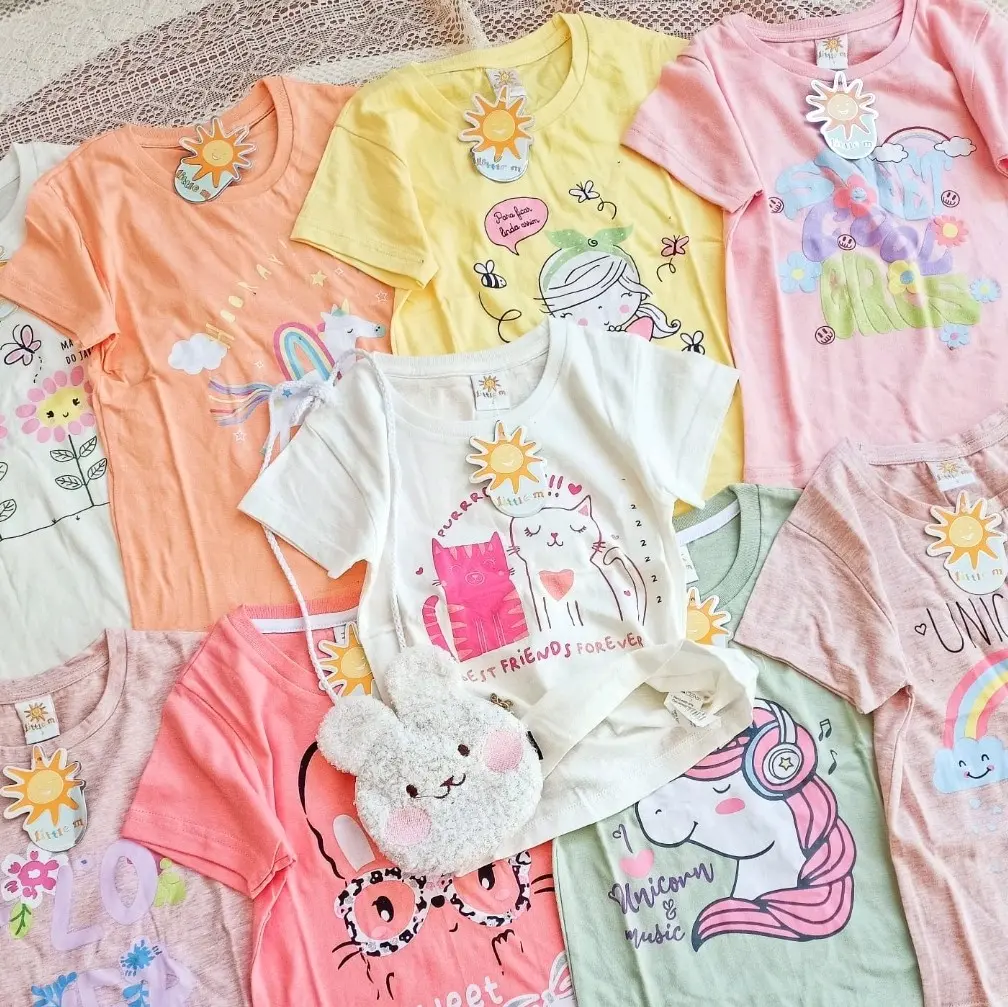 Little M Kaos Anak Perempuan Kaos Anak Cewek Little M Pakaian