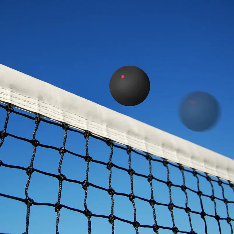 4 Pcs Squash Balls Decorative Sports Themed Party Favors Dot Black 3