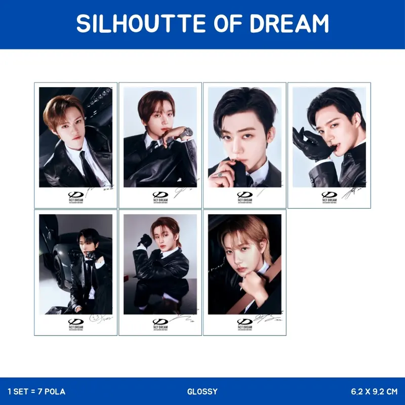 POLAROID NCT DREAM SCAPE (ISI 8 PCS + LAMINASI 2 SISI) TANDA TANGAN TTD KPOP PHOTOCARD CARDS IDOL KOREA PREMIUM MURAH UNOFFICIAL MARK RENJUN JENO HAECHAN JAEMIN CHENLE JISUNG READY STOCK ! 8
