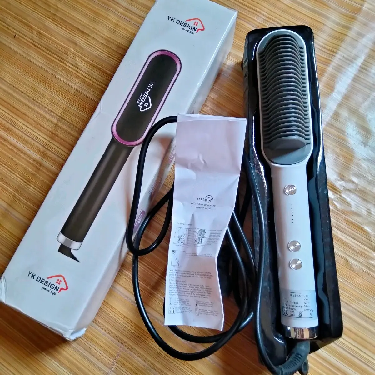 penglurus rambut model sisir/catok model sisir