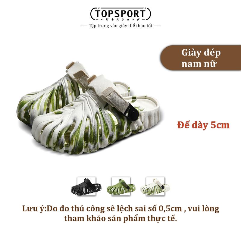 Dép Lá Cải, Phong Cách 2025, Nam Nữ Trẻ Trung, Mùa Hè & Thu, Thoải Mái Đi Biển, Chống Trượt, Phù Hợp Gia Đình & Ngoài Trời, FW-22107