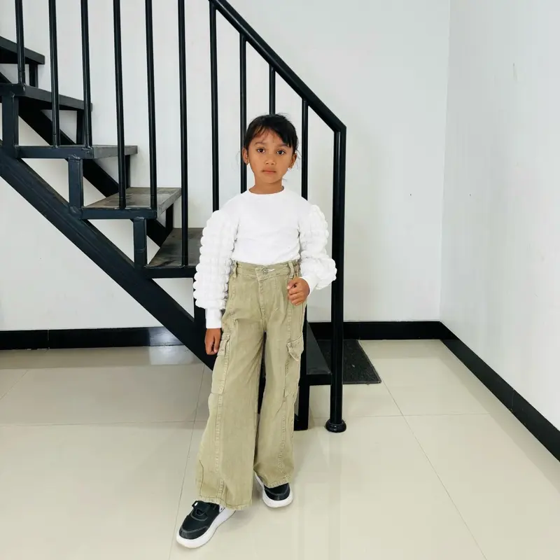 [Creator’s Choice] - Yma Fashion Kids - Celana Cargo Anak Usia 3-12 tahun - Celana Jeans Cargo Anak Unisex 1