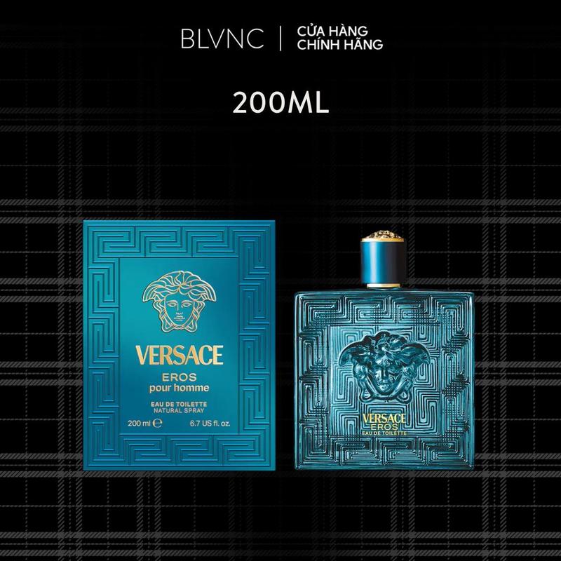 Nước Hoa Versace Eros EDT Fullseal 200ml Nam Perfume Cosmetic Xịt Thơm