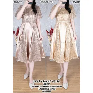 DRES BRUKAT 65136 (READY STOK)
