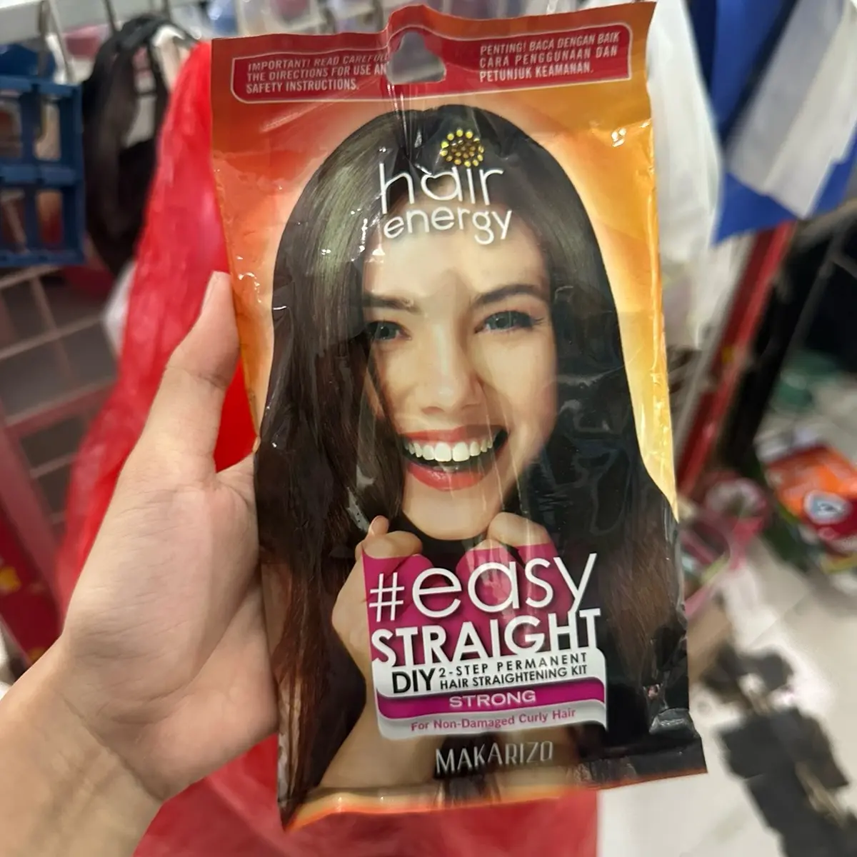 Makarizo Hair Energi / Pelurus rambut permanen tanpa harus ke salon Meluruskan