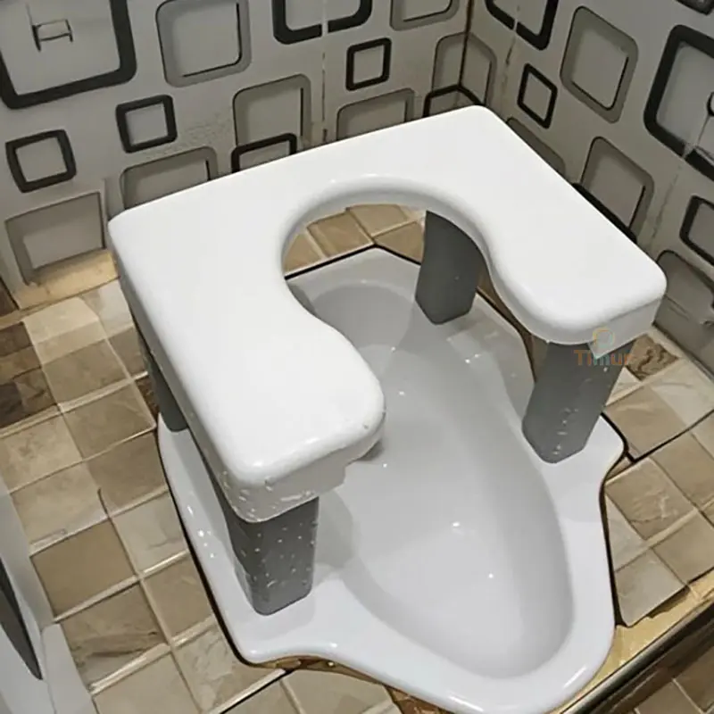 Kursi Toilet Jongkok Bahan Plastik Kursi Toilet Duduk Kursi WC Pispot Kursi