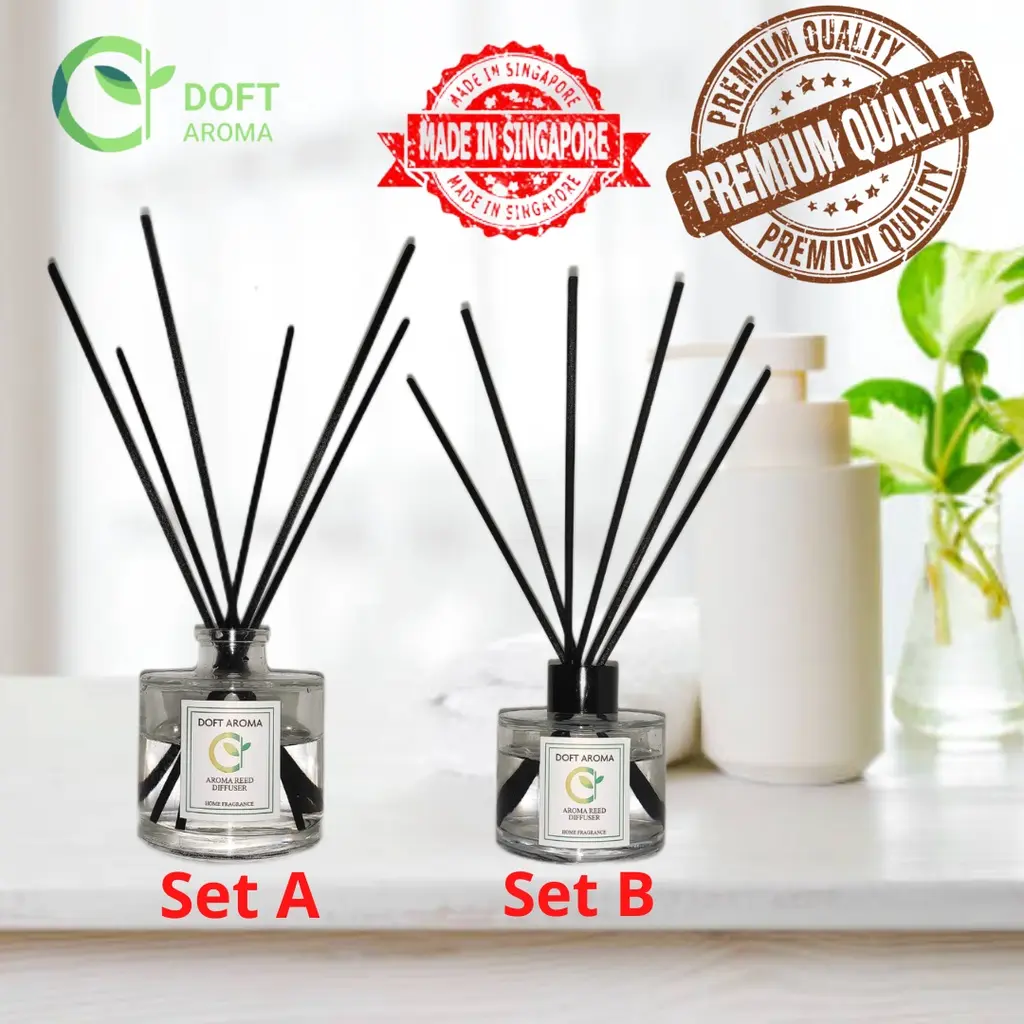 [Hotel Scents]130ml Premium Reed Diffuser | Resort Aroma Fragrance Gift