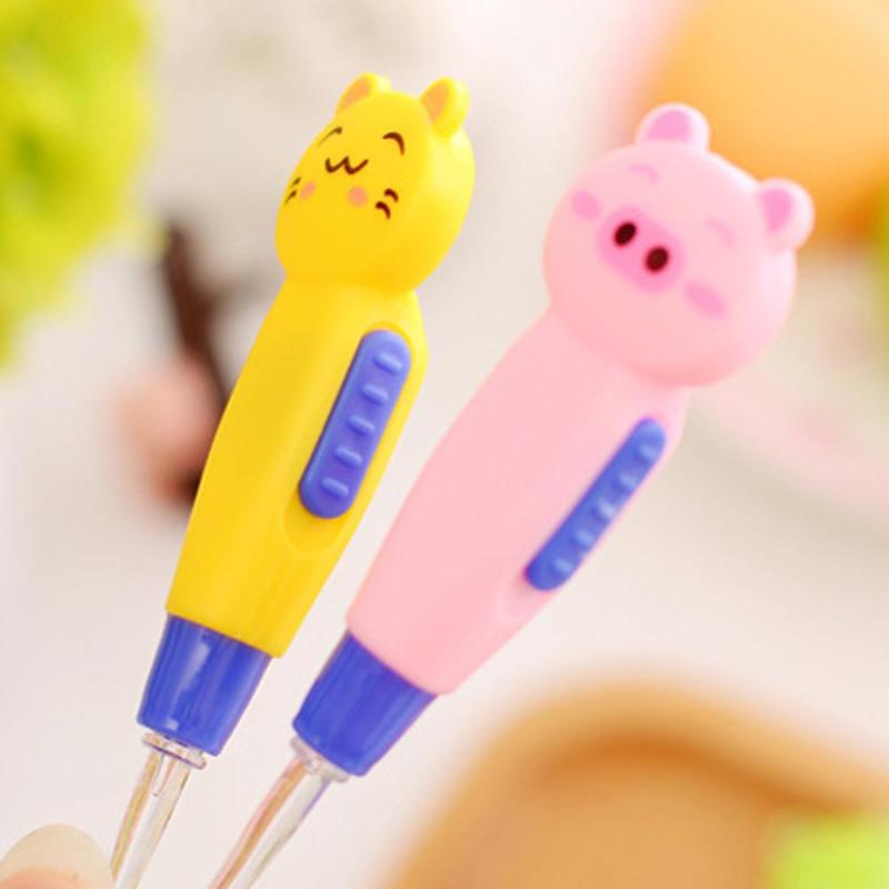 Ear Spoon Cleaning LED Lighting Cute Cartoon Animal Detachable Earwax Remover Tool Safety Cleaner #306728 7