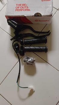 Product Review of Master Rem Tipe Oval + Handgrip Sisik + Jalu stang CNC UNIVERSAL Duta Outdoor from B**T F** R**H 0