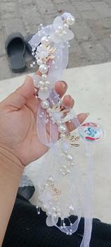 Product Review of BANDO ANAK PEREMPUAN BANDANA BUNGA MAHKOTA AKSESORIS RAMBUT PRINCESS from Q**😘 0