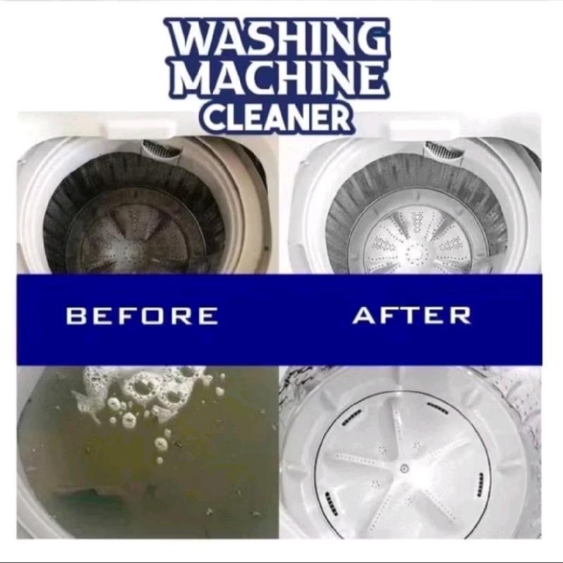 AL CLEAN Pembersih Mesin Cuci/Washing Machine Cleaner/Pembersih Tabung Mesin Cuci/ Anti Bakteri /Anti karat/ Membersihkan Karat Kerak Di Dalam Mesin Cuci Ampuh 100% 6