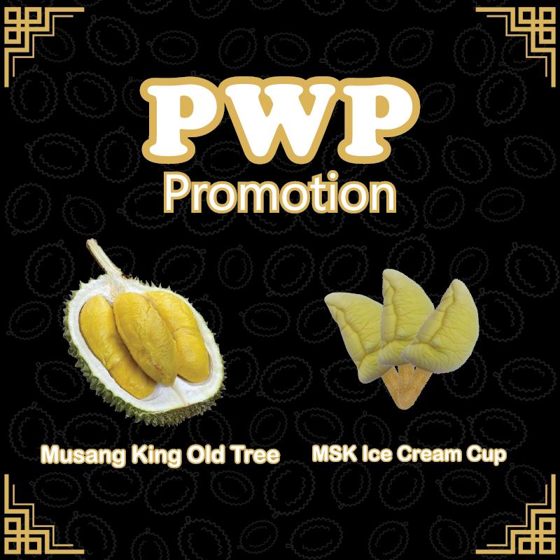 PWP | Popsicle | Same Day Delivery | Pahang Musang King Old Tree | 400g per box 0