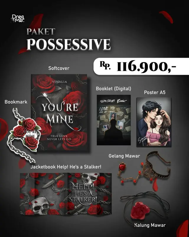 Buku Novel You're Mine - Dreamerbooks - Bumi Fiksi