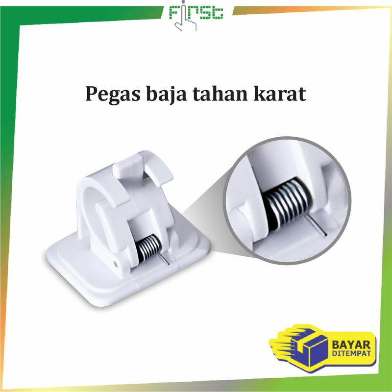 Product Introduction of [COD] FH C1017 Braket Tempel Klip Hanger Soket Gorden Hook Tirai Flexible Serbaguna 29