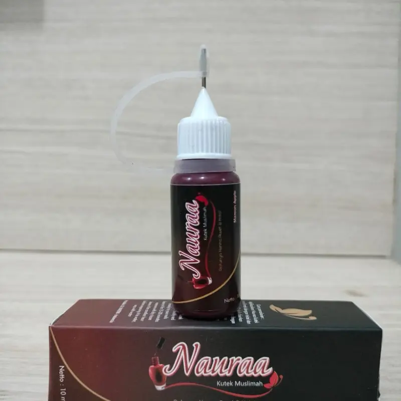 Nauraa  Kutek muslimah  10ml  Henna Inai