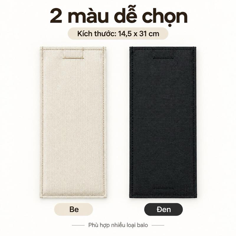 LÓT đáy balo chống xệ đáy khi mang đầy vật dụng đáy balo phẳng tạo thẩm mỹ cho chiếc balo xinh yêu của bạn.