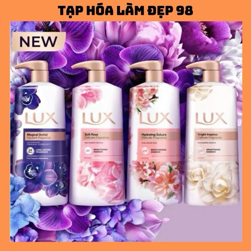 SỮA TẮM LUX HƯƠNG NƯỚC HOA 450ML - HÀNG NHẬP THÁI LAN - HỖ TRỢ SÁNG DA DƯỠNG ẨM DA BODY