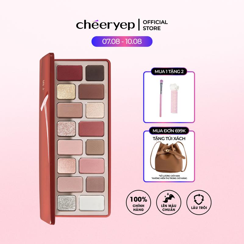 [CHÉERYEP LIVE] Bảng Phấn Mắt 16 Màu. Đa Dạng Phong Cách, Makeup Thường Ngày và Makeup Chuyên Nghiệp.