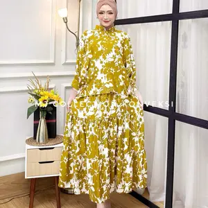 SET ROK JUMBO RAYON PREMIUM SET ROK KEKINIAN