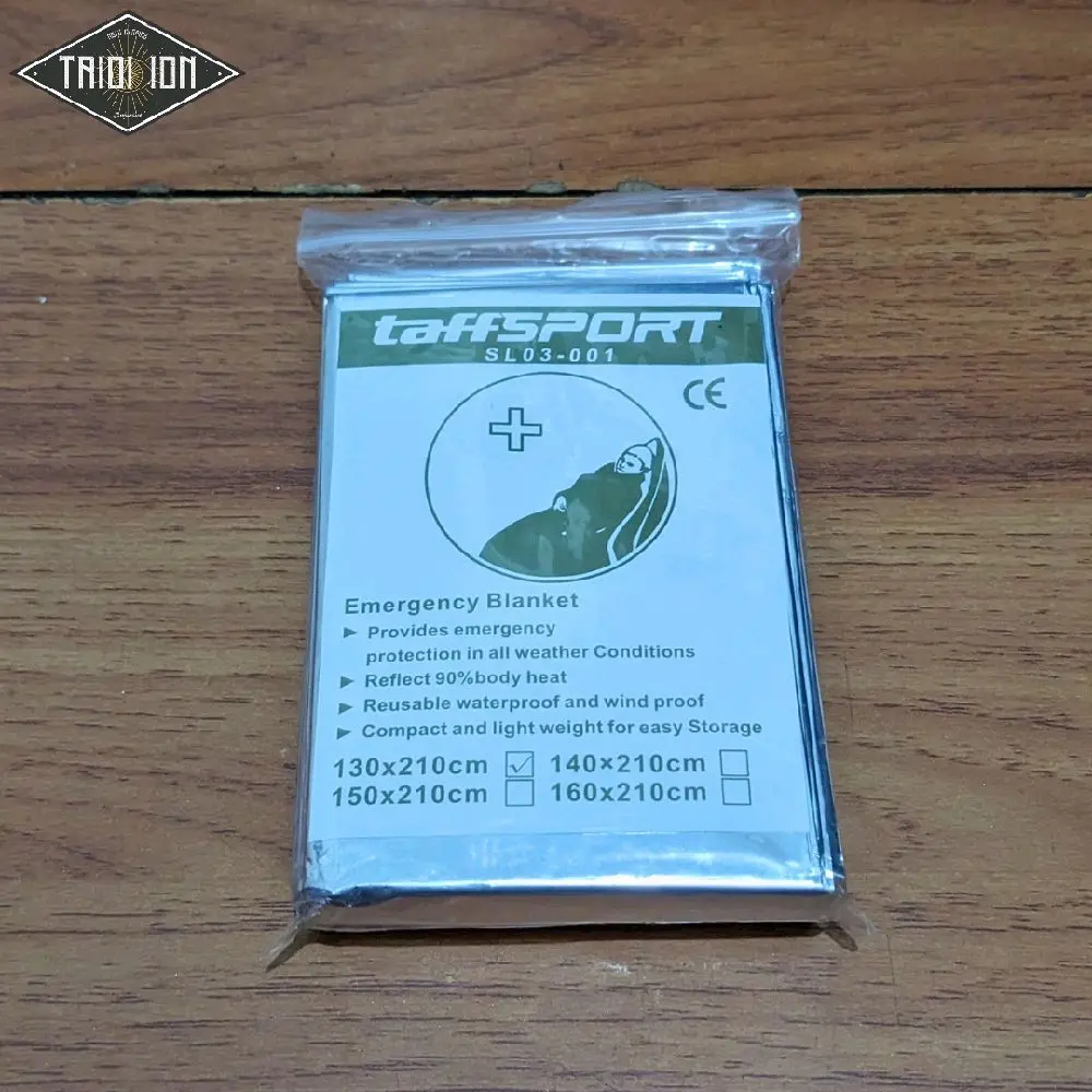 Emergency Blanket / Selimut Darurat / Selimut Thermal / Alat Untuk Mencegah Hipotermia