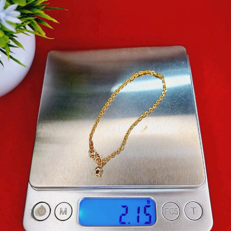 [Co 2 grastis 1cincin] Gelang Nury SWASA premium  gelang wanita  Dewasa emas18k  roseGold 2mm panjang 16 &17 cm 2