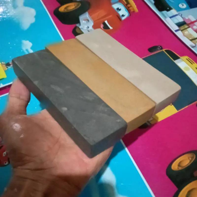 BATU asah asli alam isi 3 pcs grid 1000,6000,12000 5