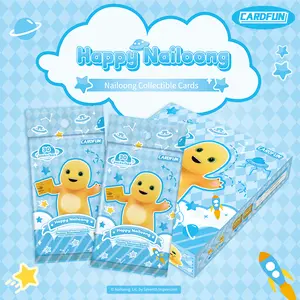 ROBOTX Cardfun Happy Nailoong Collectible Cards Kartu Gacha Original Disney Isi 4 Pcs per Pack Eceran Lisensi Resmi Kualitas Premium