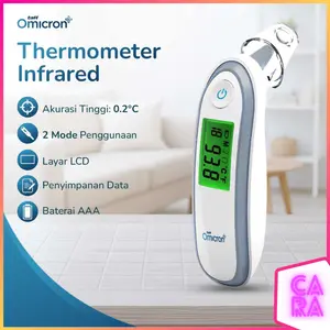 Thermometer Digital Infrared Suhu Badan Dahi Telinga YK-IRT1