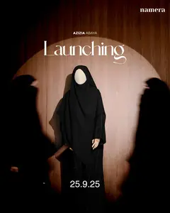 AZIZIA ABAYA BLACK SERIES Abaya Chic & Classy Lembut Muslim Gamis Hitam Basic Wanita Motif Outer Busui Friendly Wudhu Friendly