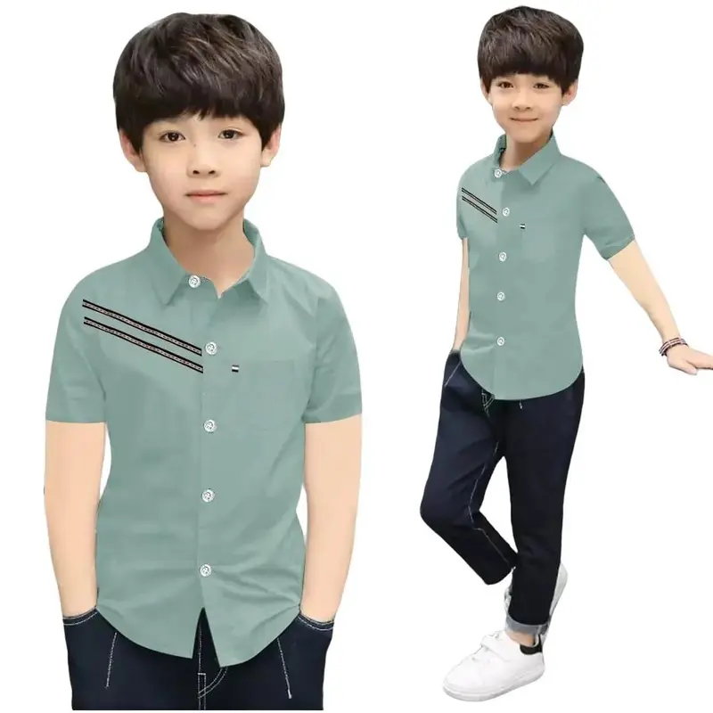 hem kids/kemeja anak laki laki umur 5-12thn/cod 5