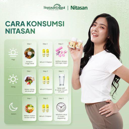 NITASAN Herbal - Isi 50 Kapsul Premium BPOM