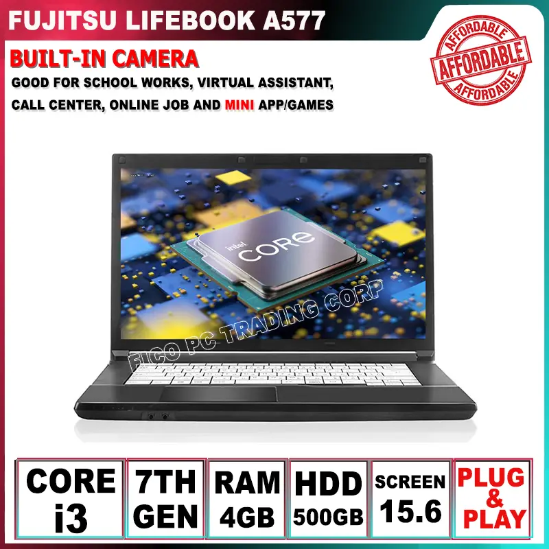 Pre-owned] Fujitsu Lifebook S936 13.3 inches core i5 6th gen 12GB