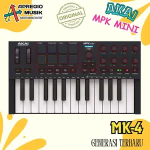 AKAI MPK MINI MK4 MK 4 MK IV MPK Mini MK3 MK 3 MK III ORIGINAL Midi Controller apregio musik