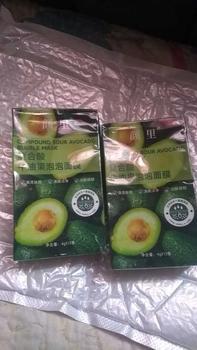 Product Review of Topeng Muka Buih, Topeng Muka Buih Kompleks Asid Avokado, Penjagaan Kulit, Penghilang Bintik Hitam, Mengecilkan Pori, Memutihkan dan Mencerahkan, Topeng Pembersih, Penjagaan Kulit Muka, Penjagaan Kulit mask  oily skin Face Skincare Wajah antiseptik from ~**~ 1