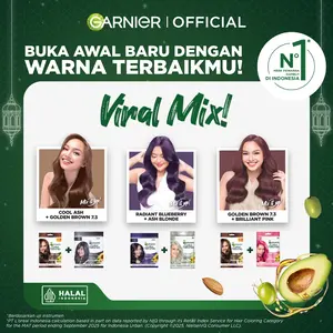 Garnier Color Naturals - Mixing Colour - Semir rambut - Pewarna rambut - Lebih Murah