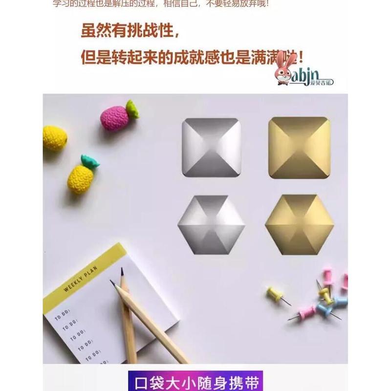 Product Introduction of Adult Nerve Tensioning and Relaxation Mini Dynamic Fingertip Gyroscope Soothing Metal Decompression Boring Tool 2