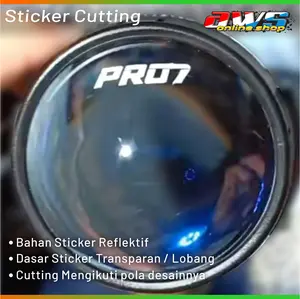 Sticker Cutting Biled PRO7 Mini Font Terbalik
