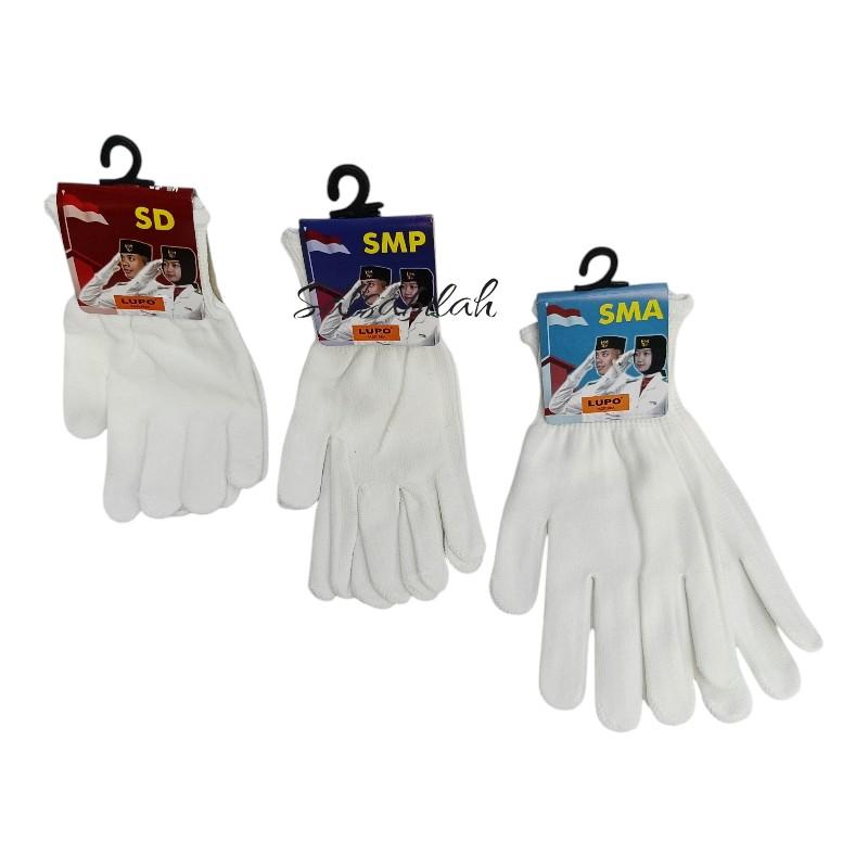 Sarung tangan anak paskibra SD SMP SMA Cewek Perempuan Sarung tangan anak paskibra SD SMP SMA Cewek Perempuan