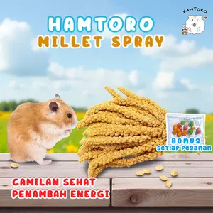 Millet/milet Spray Hamster/Burung jewawut tangkai