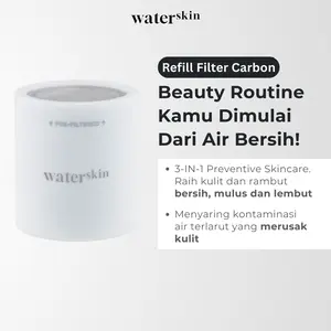 Waterskin Skincare Shower Filter Refill Carbon