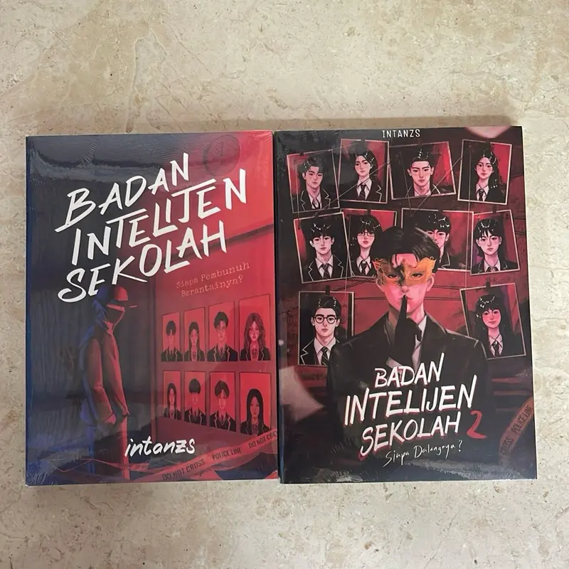 Paket 2 Buku Badan Intellijen Sekolah 1 & 2